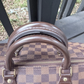 Louis Vuitton Speedy 30 Damier Ebene With Lock And Key Excellent Condition